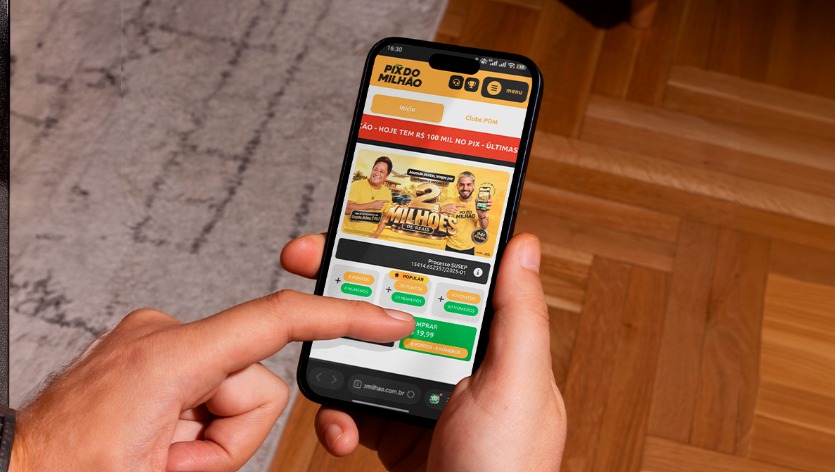 Pix do Milhão é um clube de benefícios que pode mudar a sua vida.