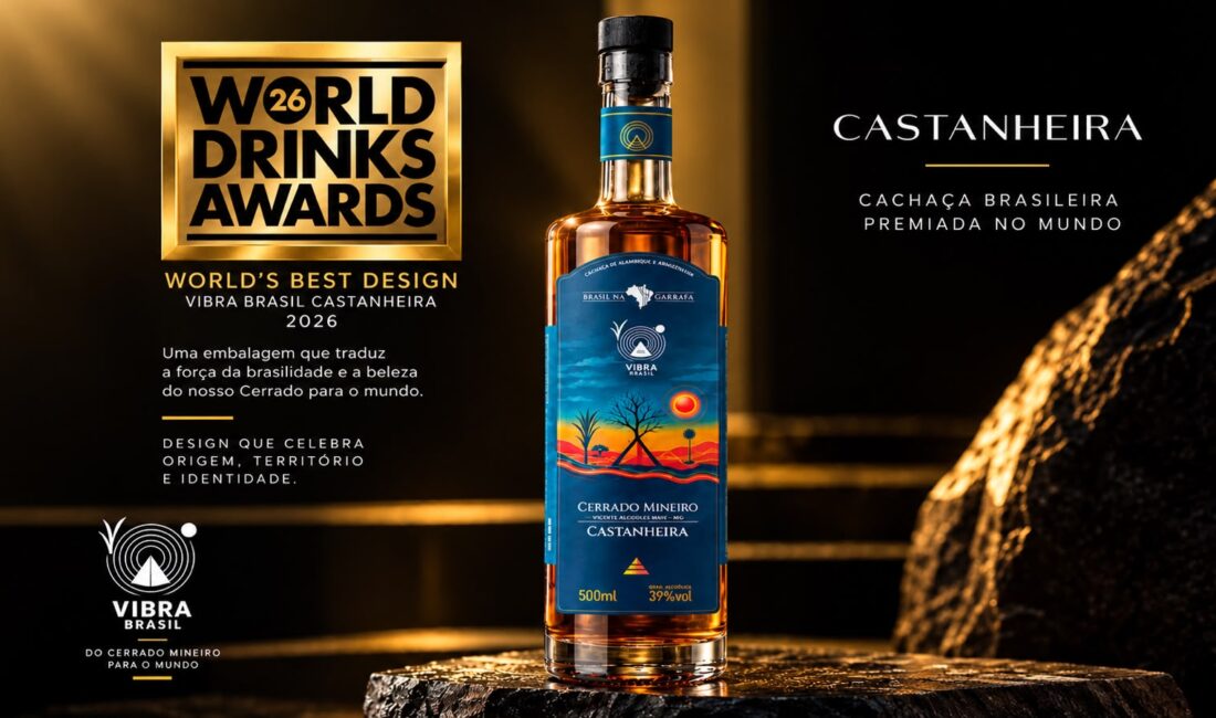 Vibra Brasil leva a cachaça do Cerrado Mineiro ao mercado internacional.