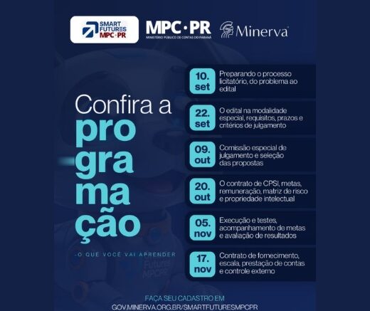 Smart Futures MPCPR é um programa gratuito de capacitação em compras públicas de inovação.